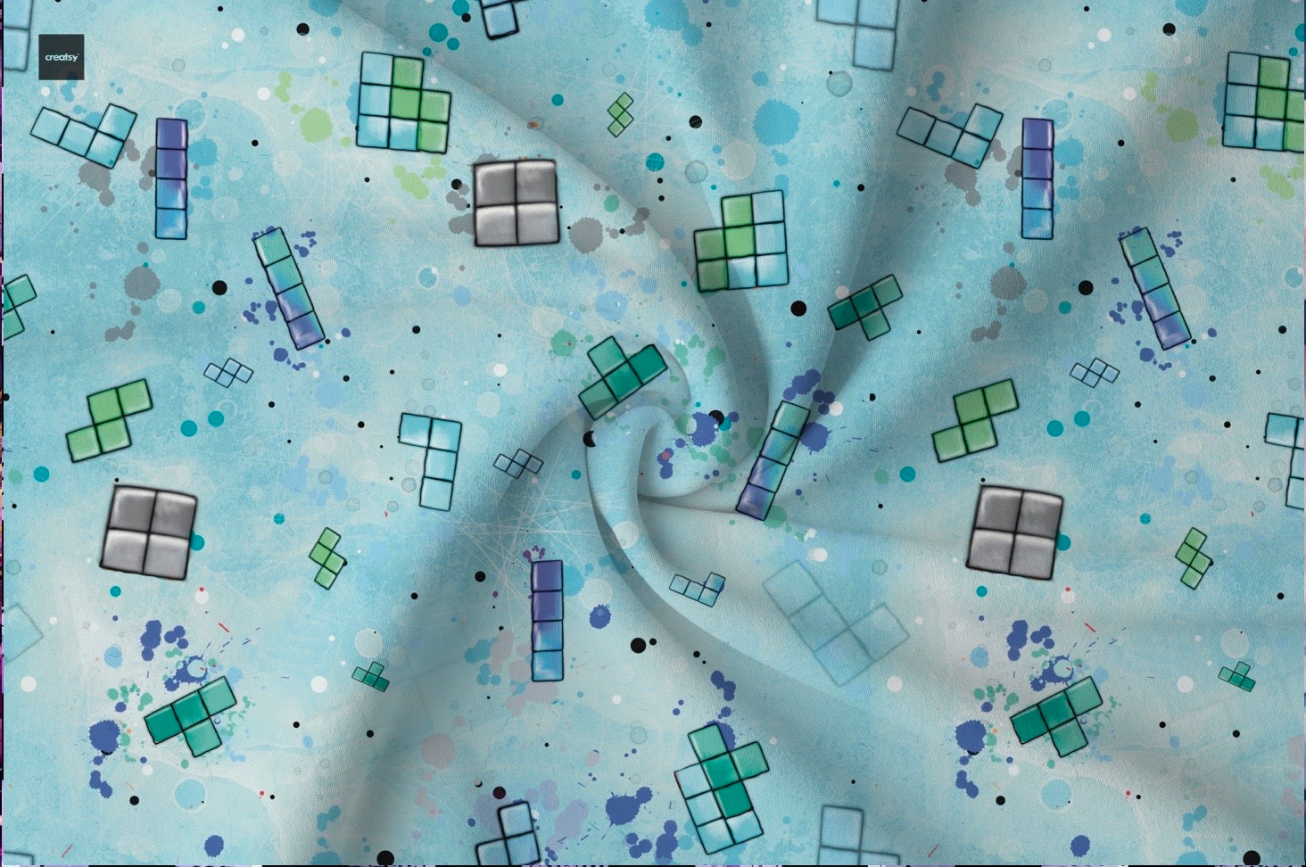 Blau Tetris Dauervorbestellung